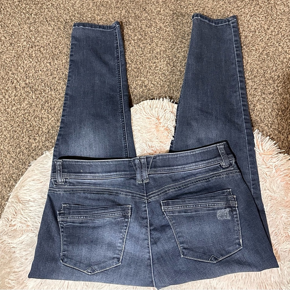 Democracy ab technology stretch waist jeans sz 12 - Picture 2 of 7